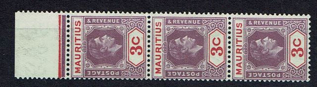 Image of Mauritius SG 253c/253ca UMM British Commonwealth Stamp